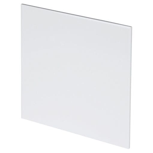 Awenta Trax Front Panel Extractor Fan Cover - 5"/125mm - White 218653
