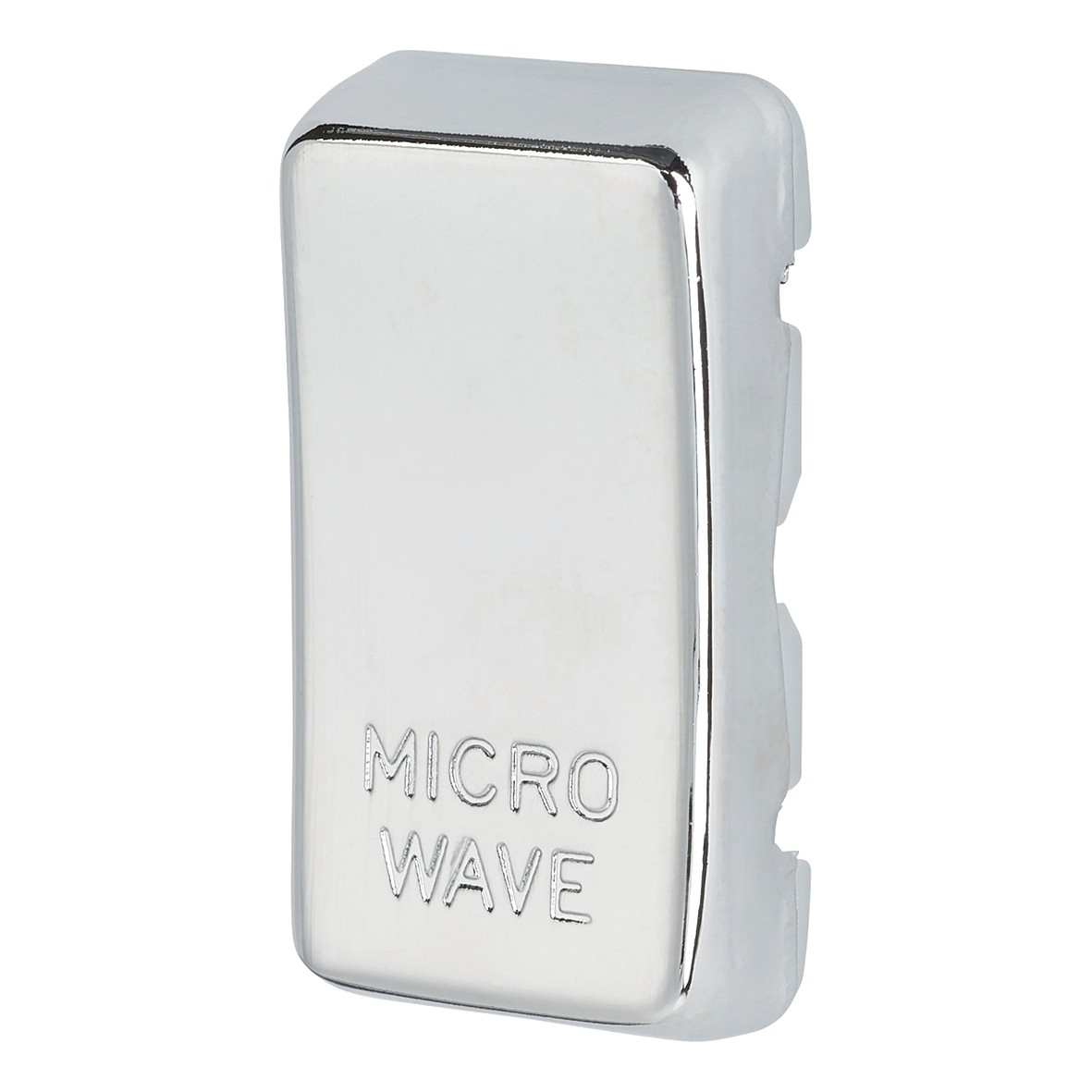 BG Printed Switch Module - Microwave - Polished Chrome 221031