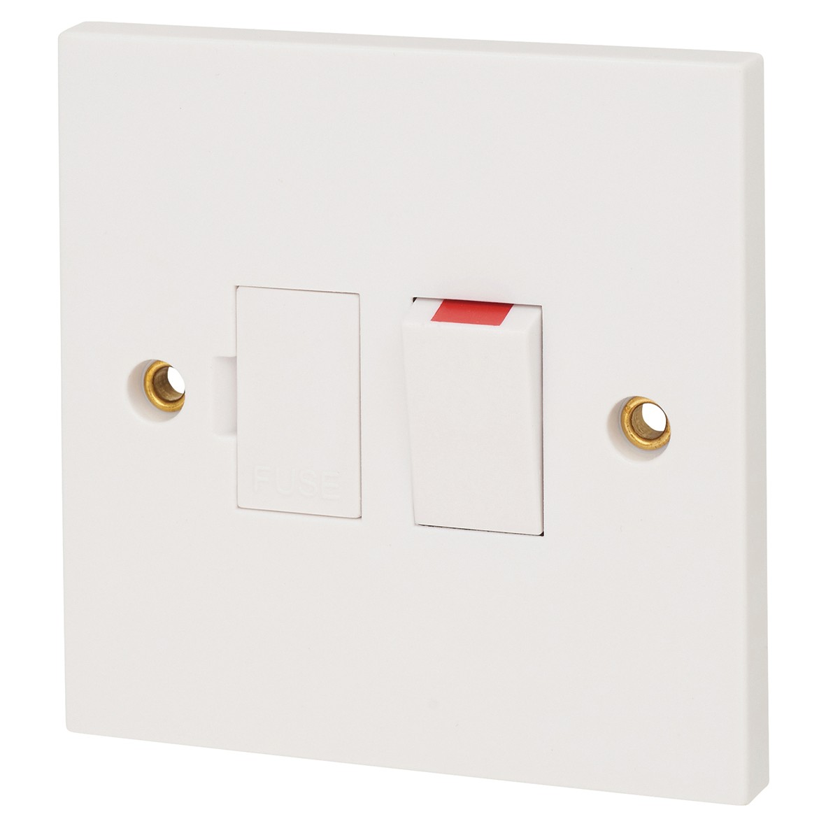 Schneider Exclusive 13A Switched Fused Connection Unit - White 221238