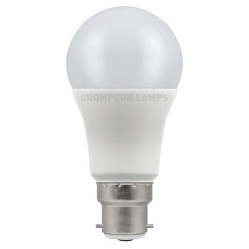 Crompton 11W BC LED Thermal Plastic Dimmable GLS Lamp - 2700K Warm Whit 221677