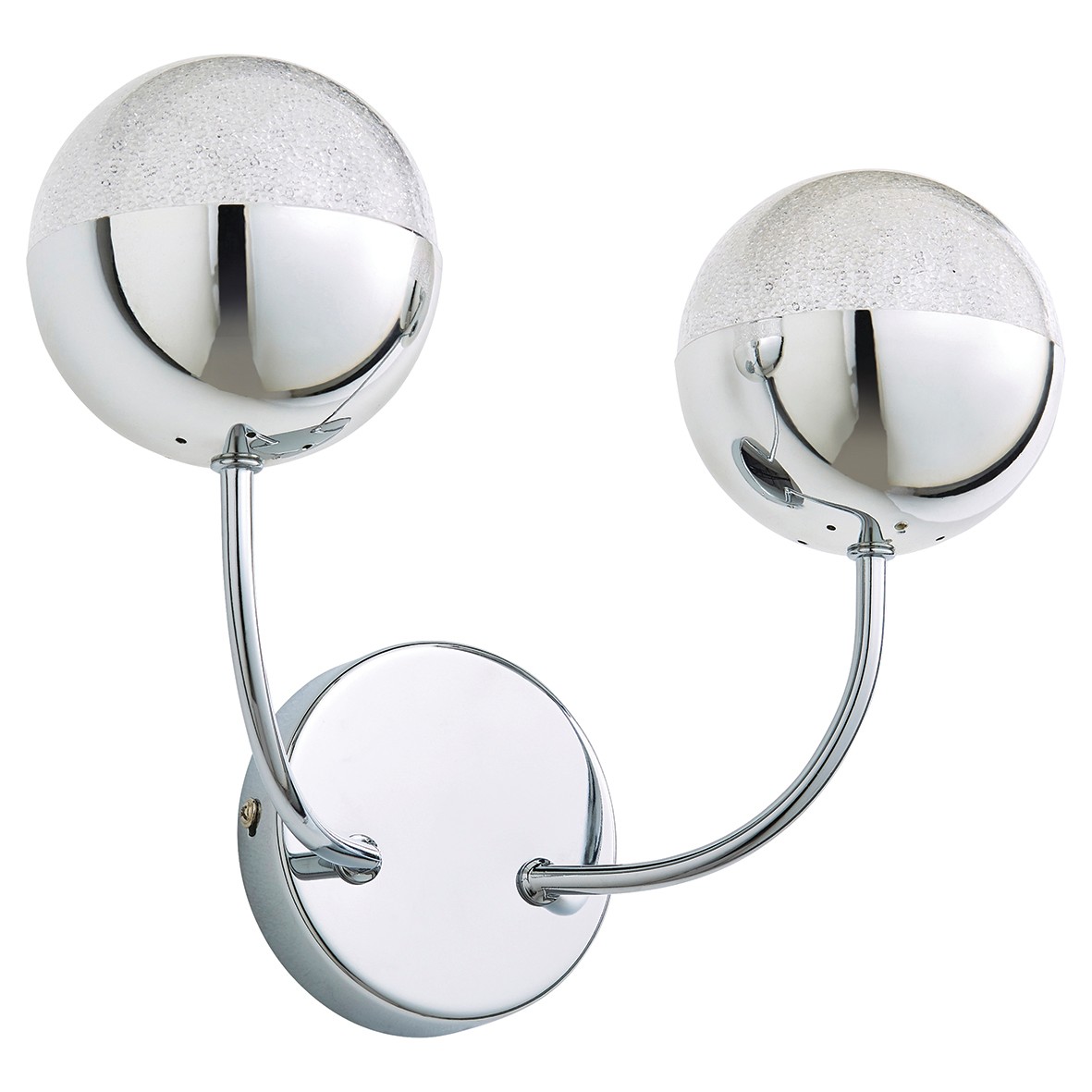 Forum Spa Rhodes 10W LED Indoor 2 Light Wall Light - IP44 - 4000K Cool 225784