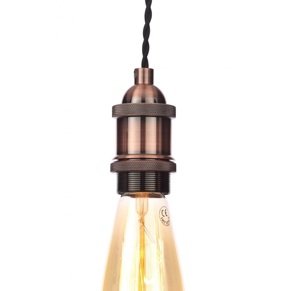 FORUM DALE SINGLE LIGHT PENDANT - ANTIQUE COPPER 227449