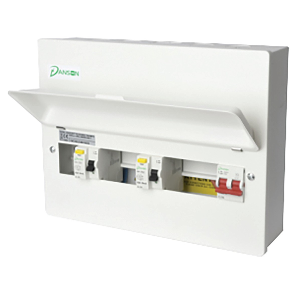 Danson 100A High Integrity 12 Module Metal Consumer Unit Split Load - 2 229494