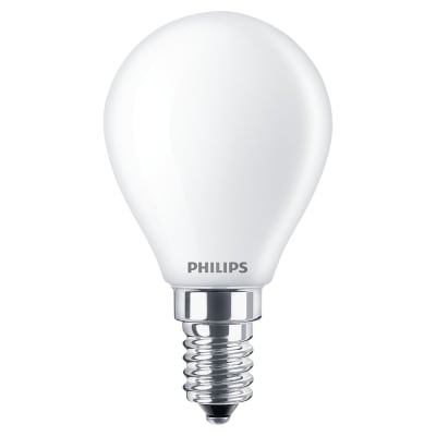 5x Philips CorePro LEDlustre 6.5W ES-E14 LED Frosted P45 GolfBall Lamp- 233915