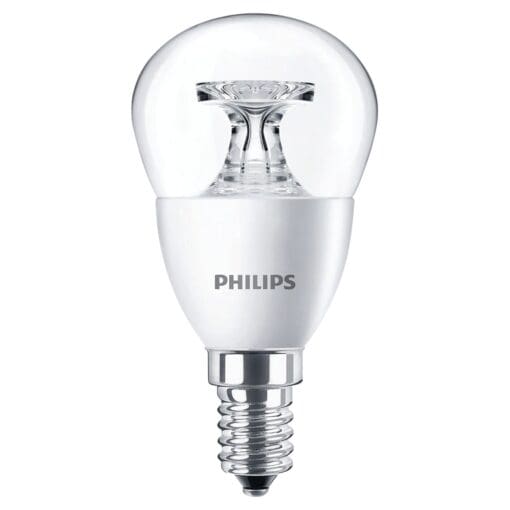 Philips CorePro Lustre 4W SES-E14 LED P45 Golf Ball Lamp - 2700K Warm W 235967