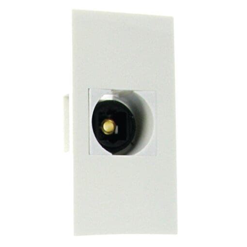 5x Digital Optical Modular wall plate Insert white 236293