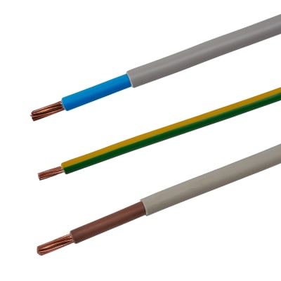 6181Y Double Insulated Meter Tails Pack - 16mm - 1m 237403