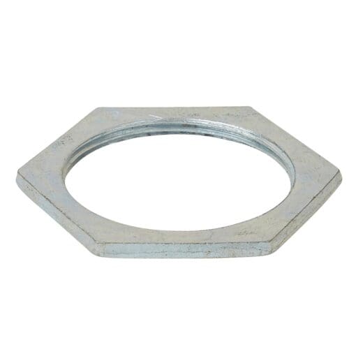 5x Steel Conduit Locknut - 2 - Galvanised - Pack 10" 240168
