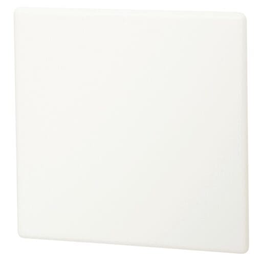 Hamilton Hartland G2 Single Blank Plate - Matt White 240215