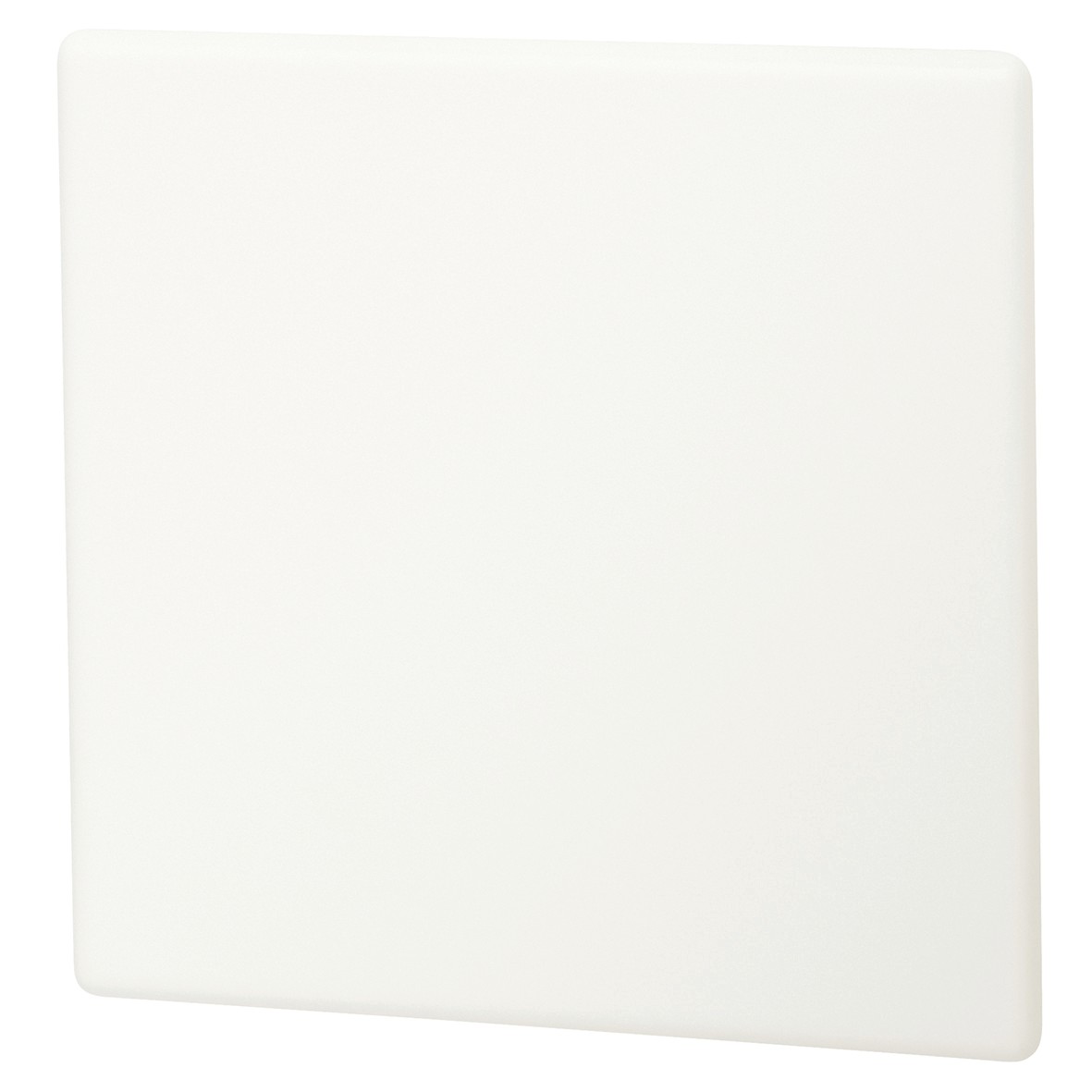 Hamilton Hartland G2 Single Blank Plate - Matt White 240215
