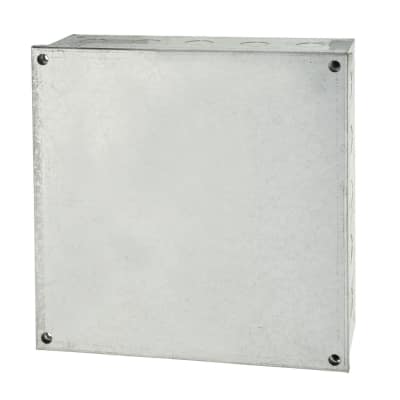 12 x 12 x 2 Galvanised Adaptable Box 240979