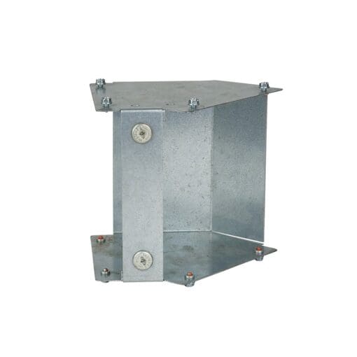 Galvanised Internal Square Bend - 45° - 150 x 150mm 244845