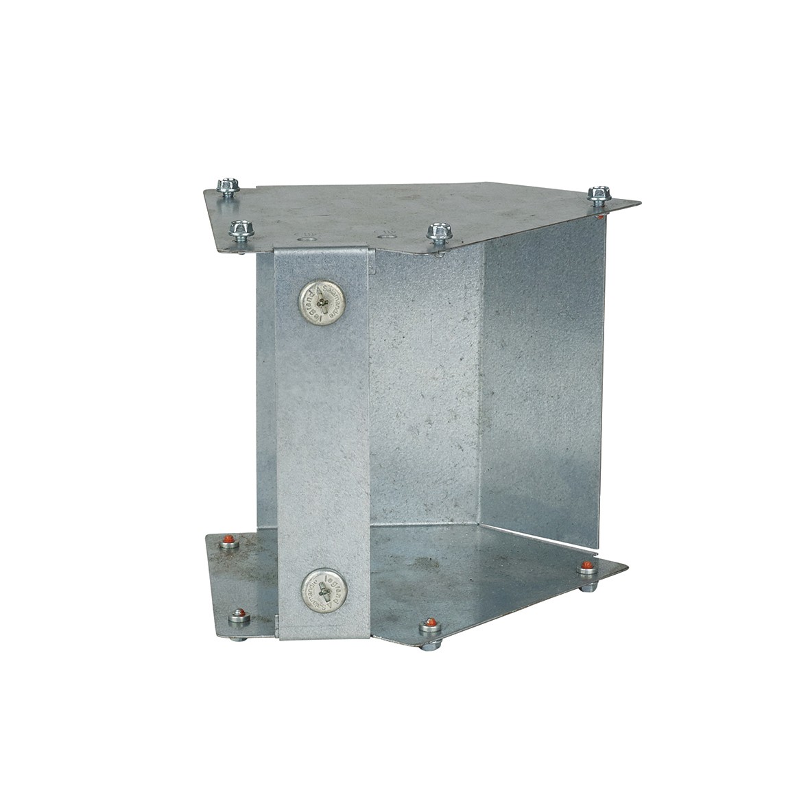 Galvanised Internal Square Bend - 45Â° - 150 x 150mm 244845