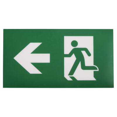 5x Forum Electralite Emergency Legend for Exit Blade - Left/Right Arr 244950