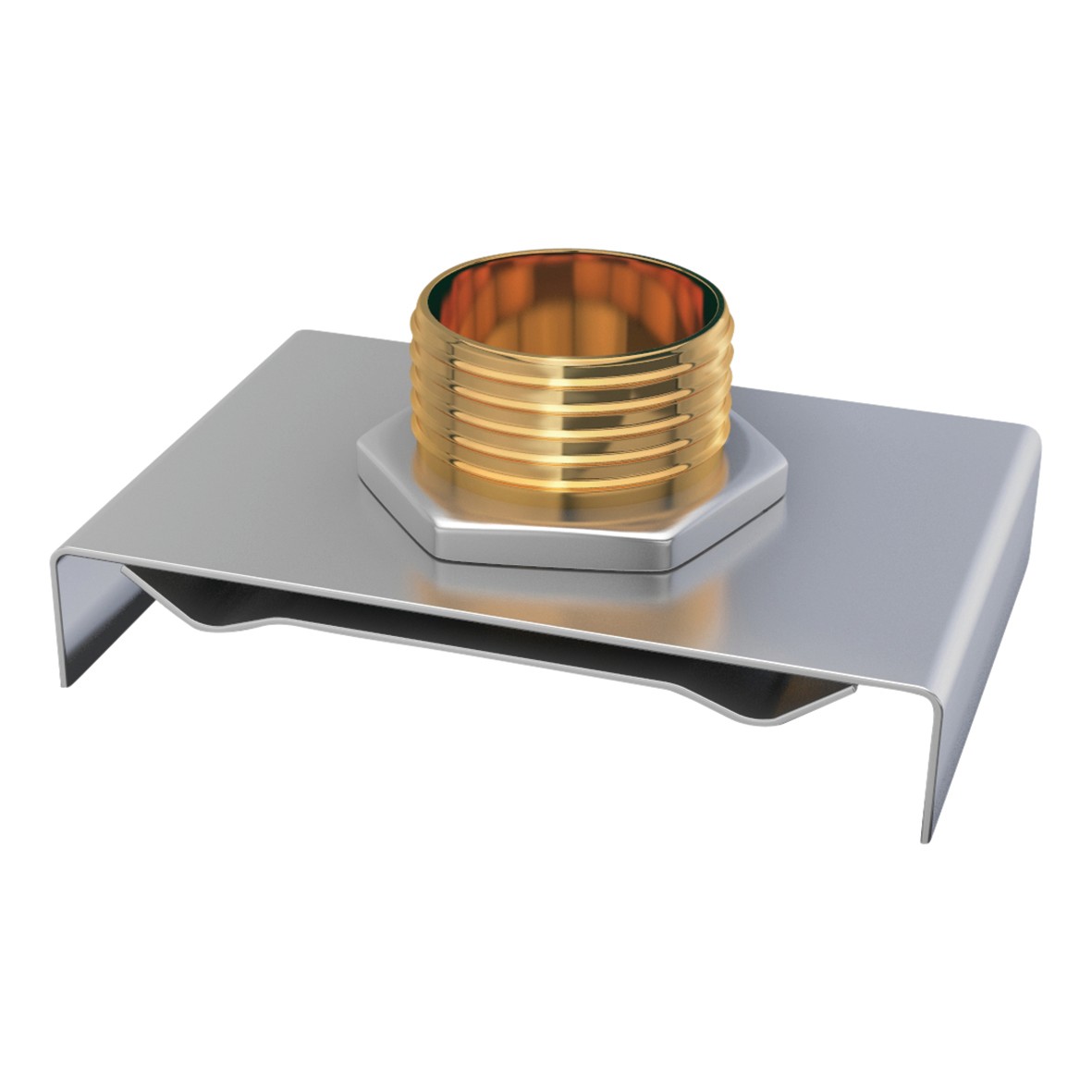 Trench Lighting Trunking Light Suspension Unit - Pre-Galvanised - Pack 245449