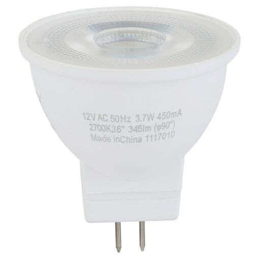 5x 3.7W MR11 LED 12V GU4 35mm (equiv35W) - 2700K 245859