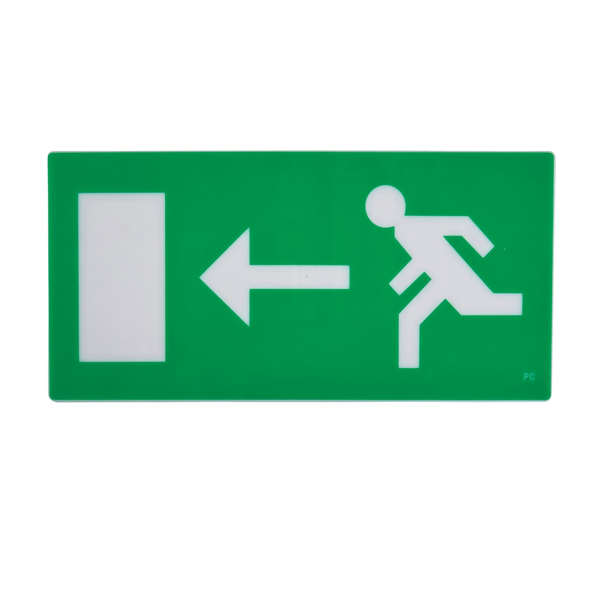 Emergency Exit Sign - Left Arrow 250265