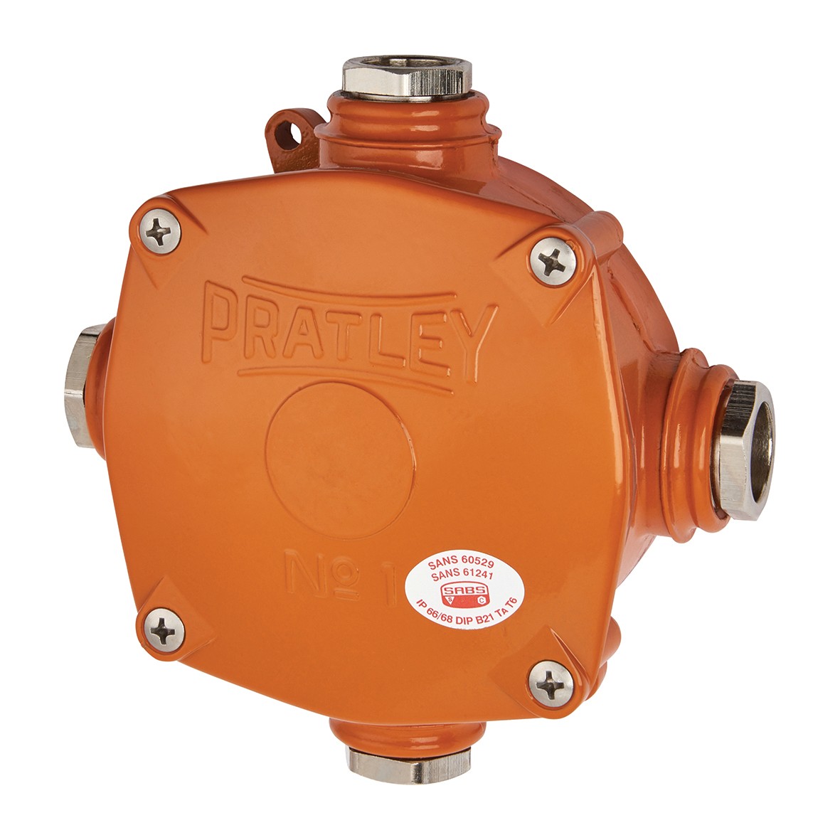 4 Entry Size 1 IP68 Pratley Box 256465