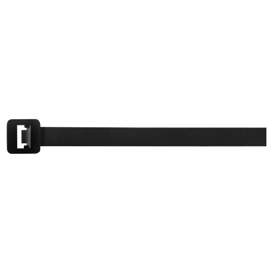 Unicrimp Cable Tie - 300 x 4.8mm - Black - Pack 100 258595