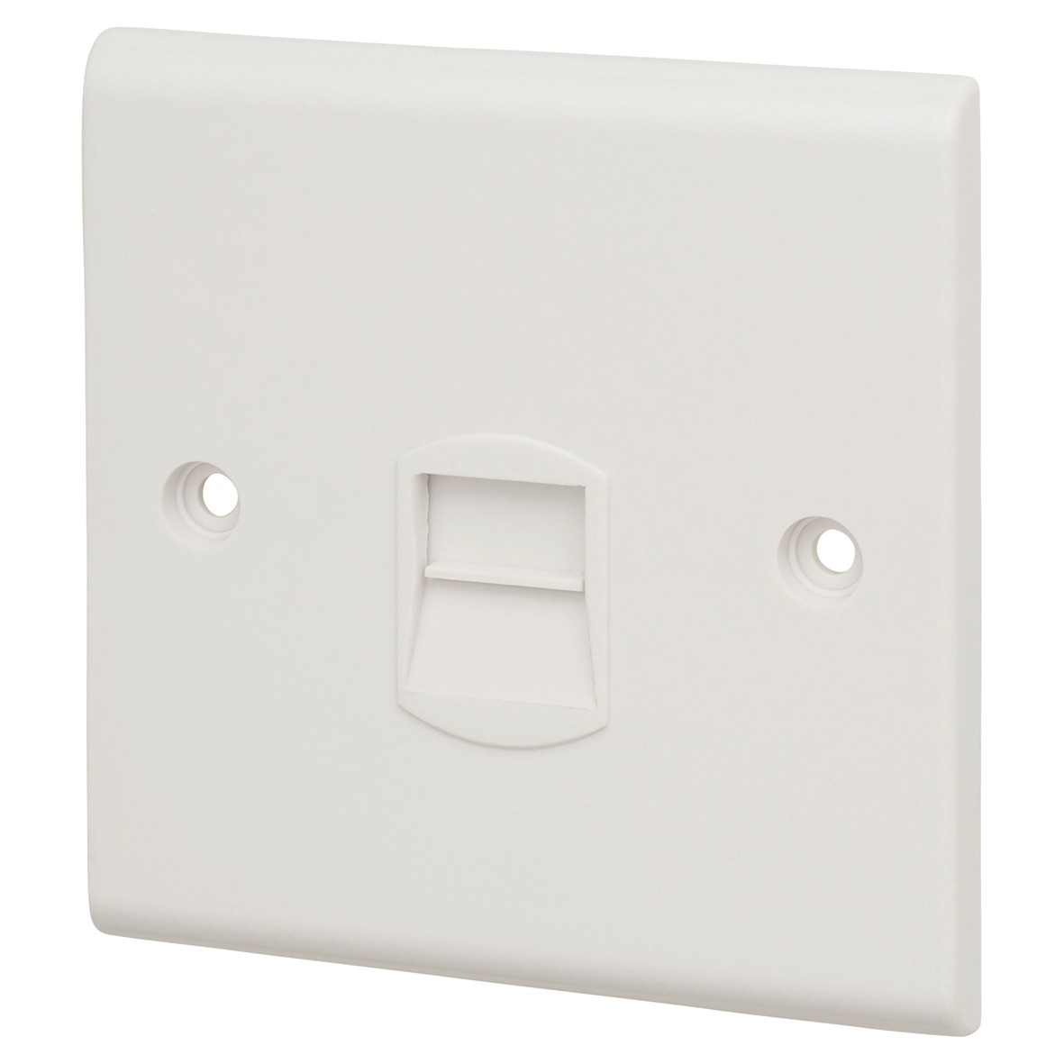 5x Deta 1 Gang Telephone Slave - White 259432