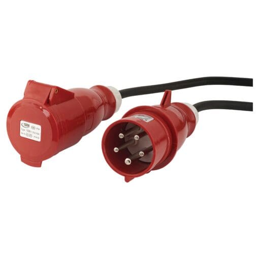 Jet Heat 63A 5 Pin 3 Phase Cable for Industrial Heater Only - 2000mm 259434
