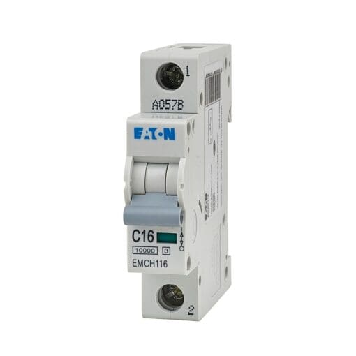 Eaton 16A 3 Phase Single Pole Type C MCB 264797