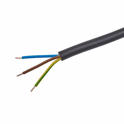 NYY-J 3 Core Hi-Tuf Cable - 1.5mm x 25m - Black 270019