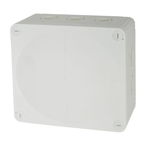Wiska 6.5 x 6 x 2 White IP66 Box 271201