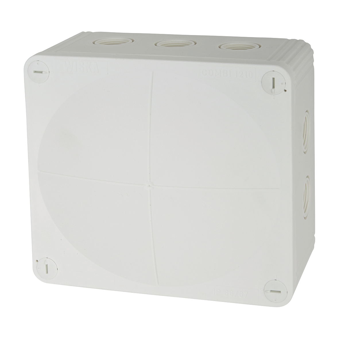 Wiska 6.5 x 6 x 2 White IP66 Box 271201