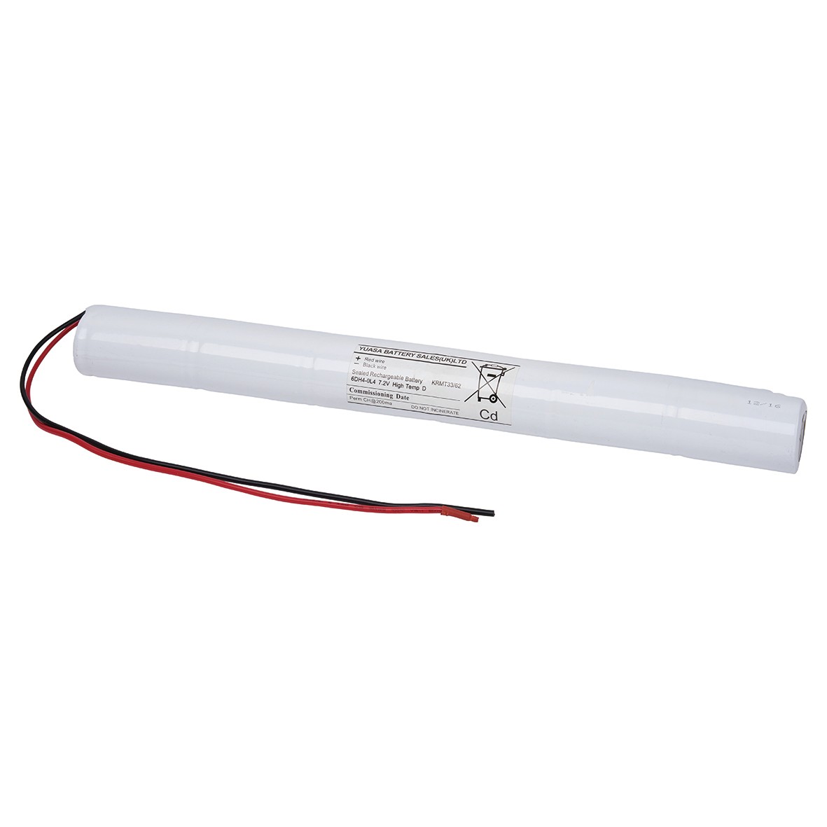 7.2V 4.0AH D TYPE BATTERY STIC 274848