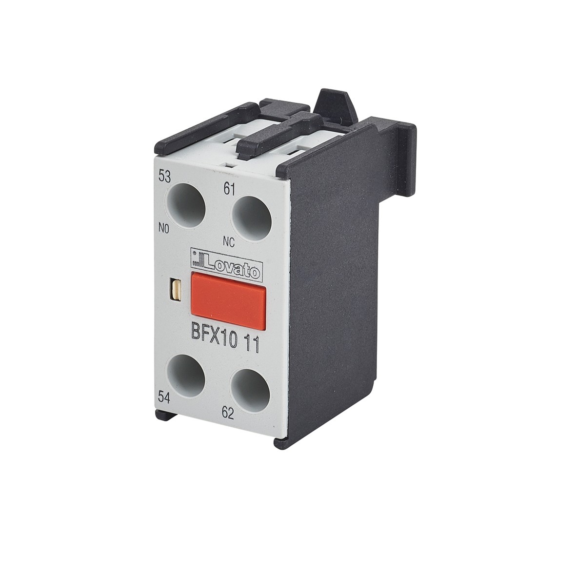 Lovato 10A Auxiliary Contact - 1 Normally Open and 1 Normally Closed 276416