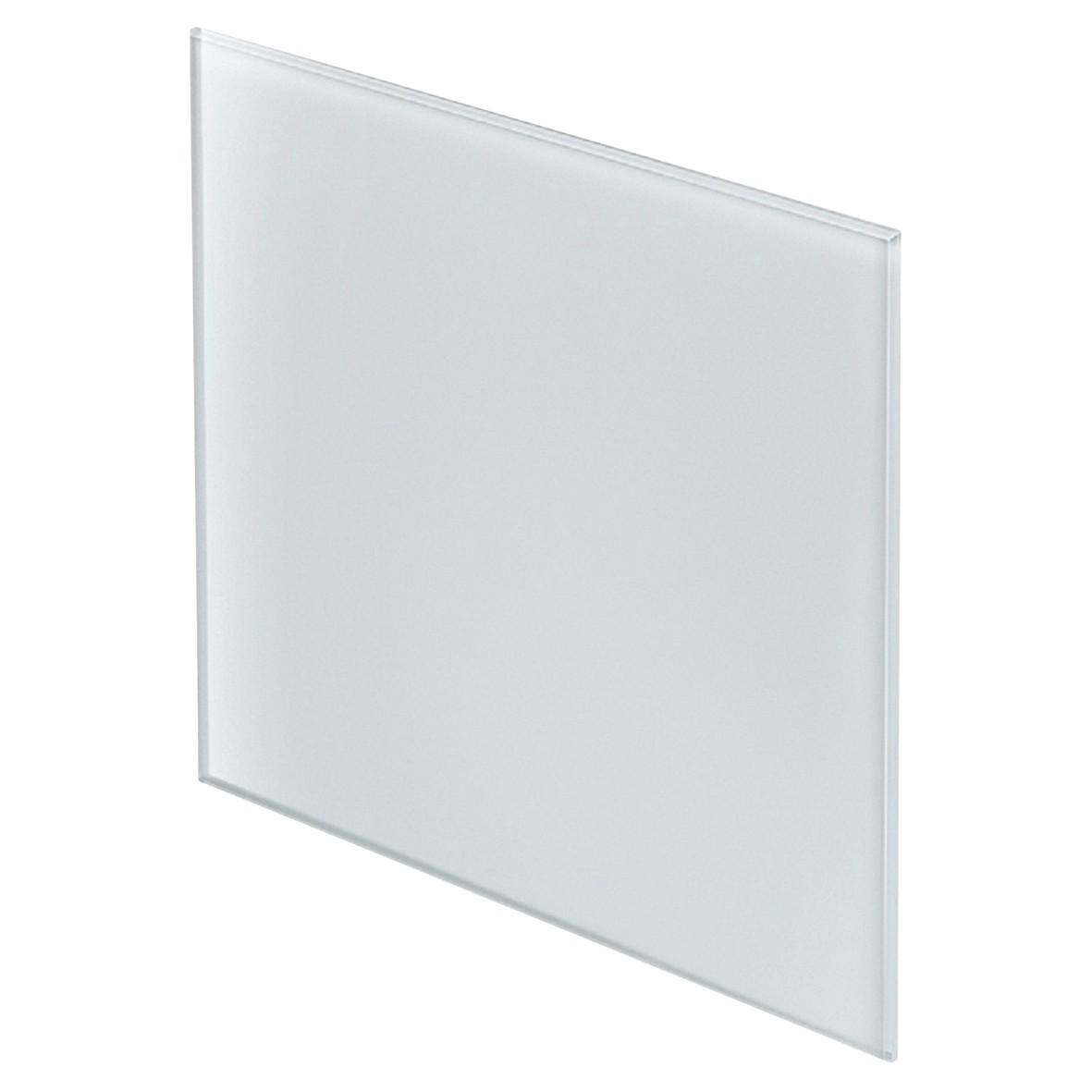 Awenta Trax Front Panel Extractor Fan Cover - 4"/100mm - Frozen Gl 277111