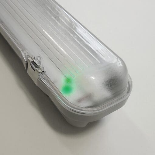 Eterna 35W LED Single Weatherproof Batten With Emergency/Microwave Sens 278140