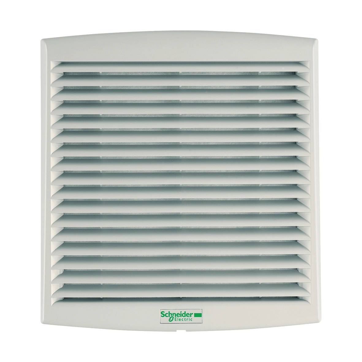 Schneider ClimaSys CV Filter Fan with Outlet Grille - 38m3/h - Grey 283025