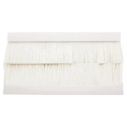 5x Modular Wall Plate Insert Double Brushes White 283221