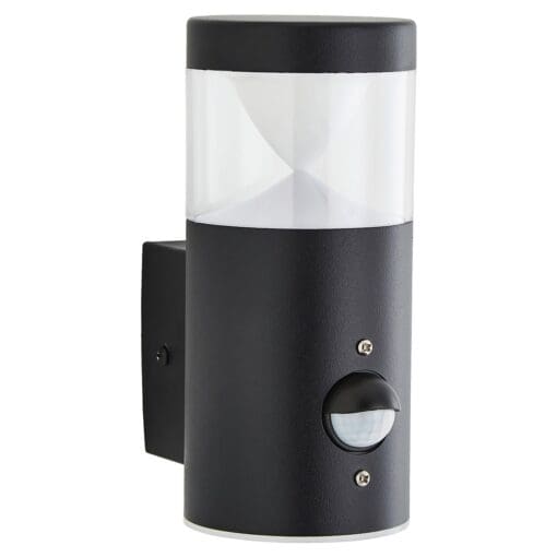 Forum Zinc Pollux 4W LED Outdoor Wall Light with PIR - IP44 - 3000K War 283388