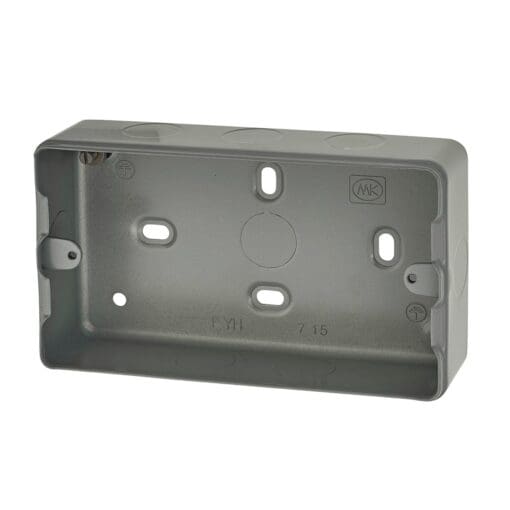 5x MK 3-4 Gang Grid Switch Surface Back Box - 38mm 285178