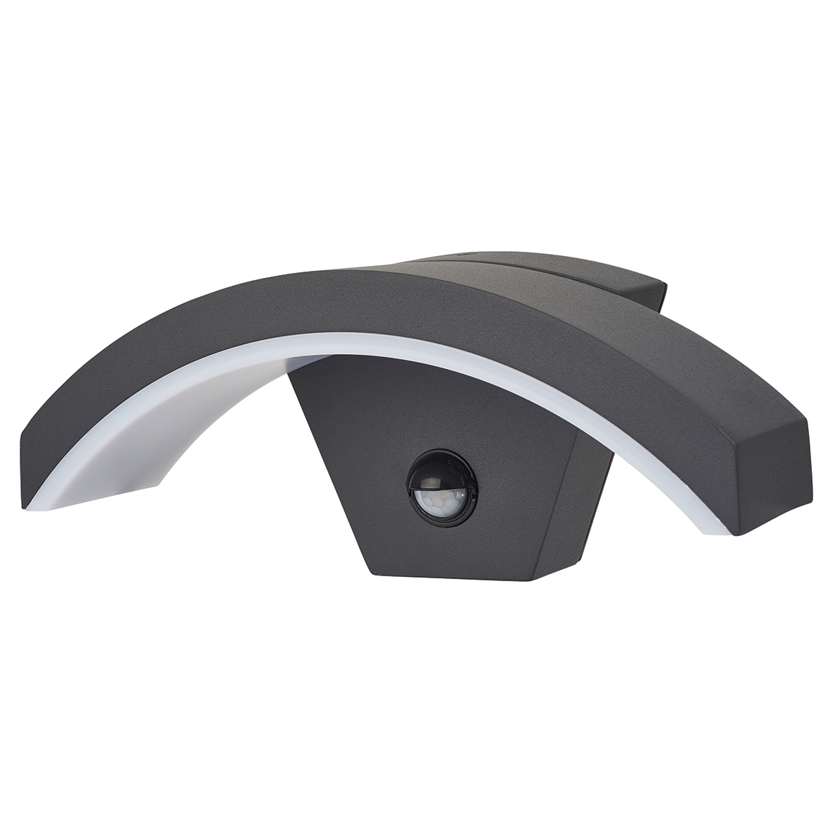 Integral ILDEA009 Curve W/Lgt & PIR 7.5W Dark Grey 3000k 286560