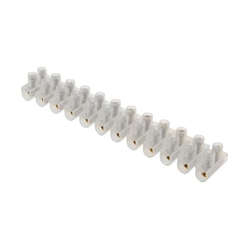 Unicrimp 30 Amp Terminal Strip - White 289936