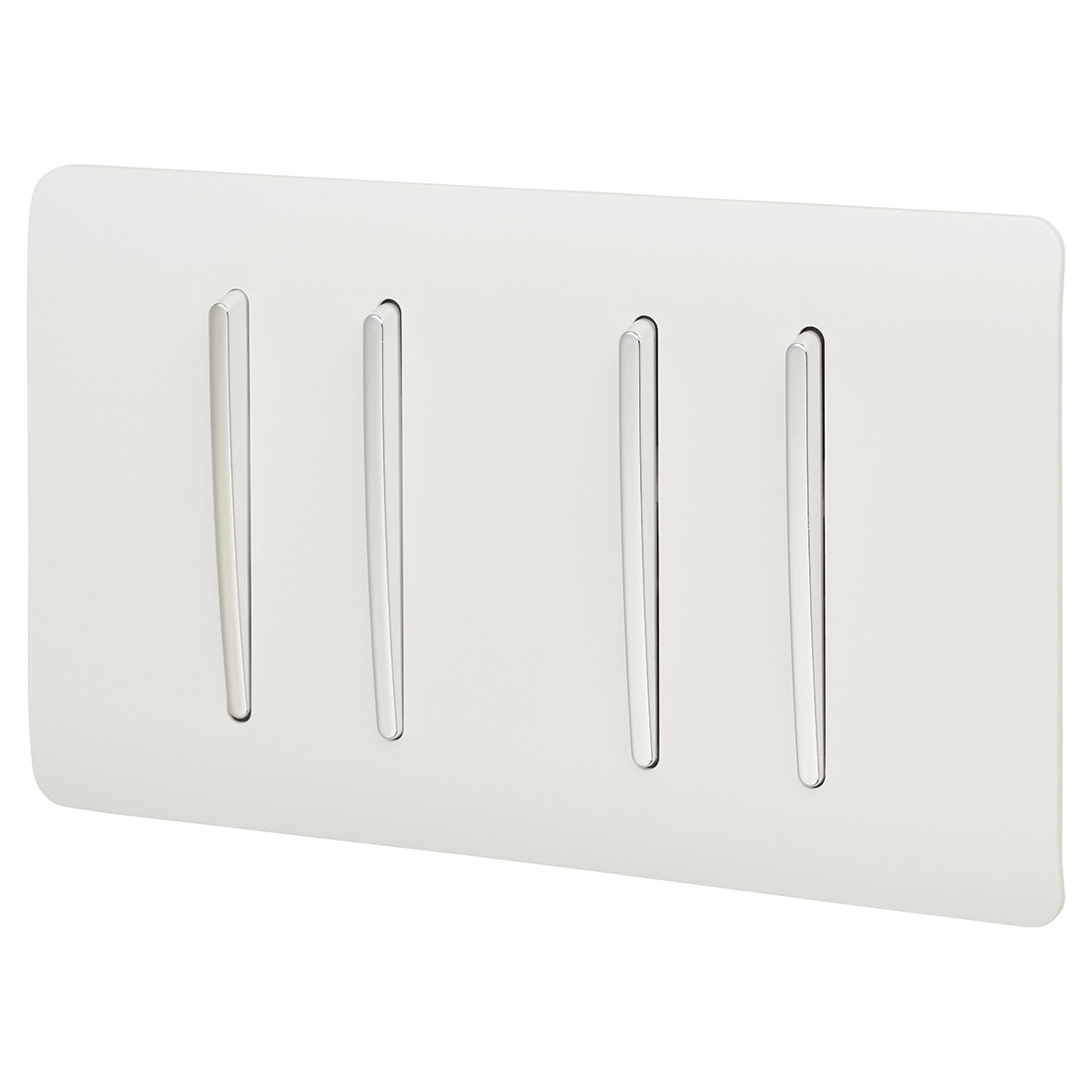 Trendi 10A 4 Gang 1 x 2 Way 3 x 3 Way Screwless Intermediate Switch - G 298144