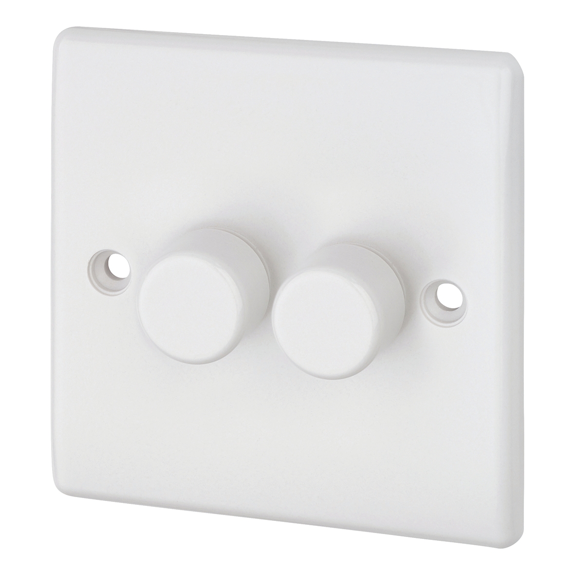 400W 2 Gang 2 Way Push Dimmer Switch 303459