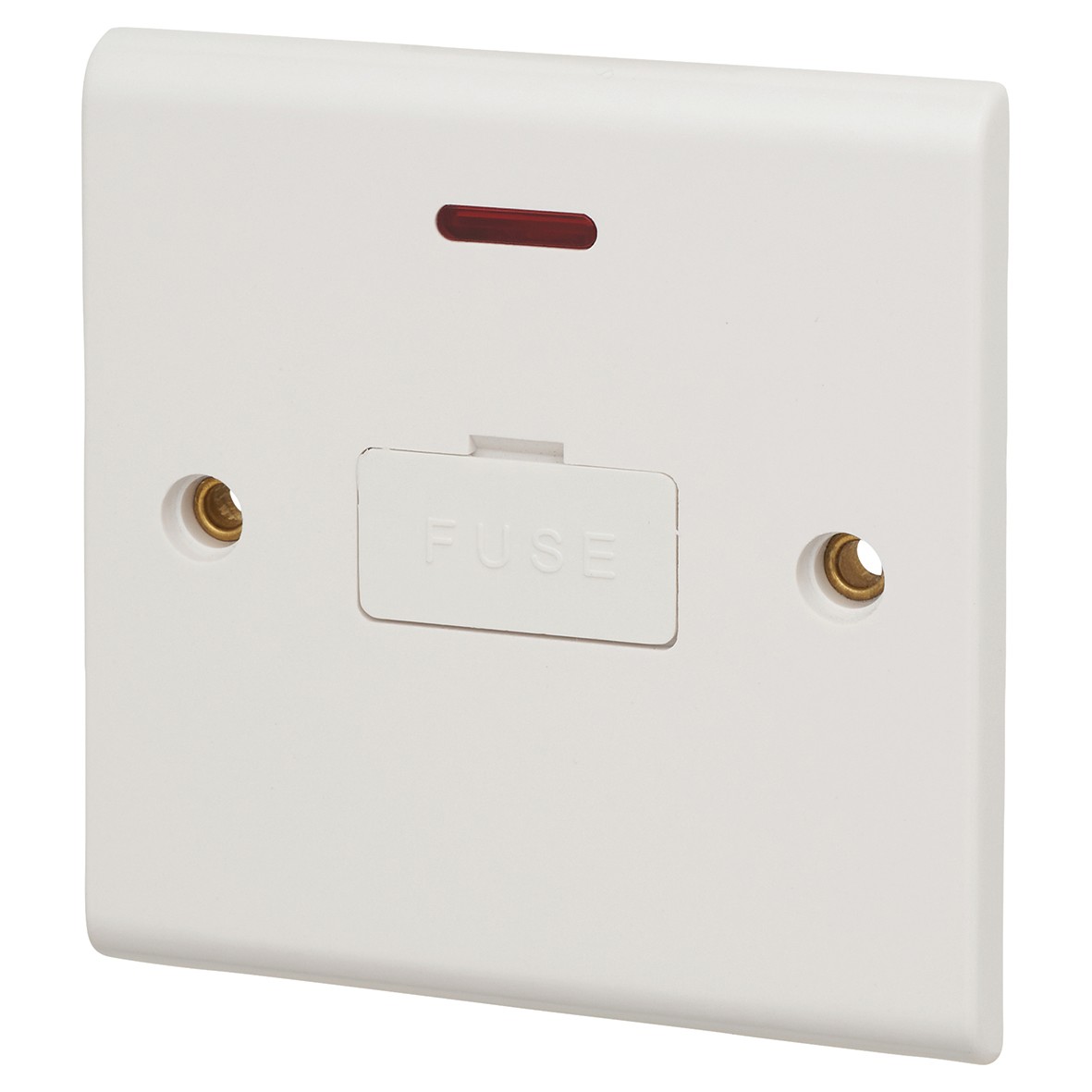 Deta 1 Gang Unswitched Spur With Neon - White 308959