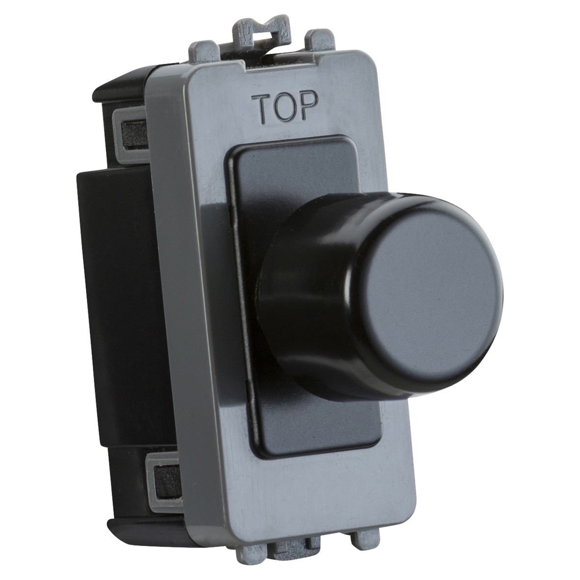 Knightsbridge 6A 2 Way Dummy Dimmer Grid Switch - Matt Black 312571