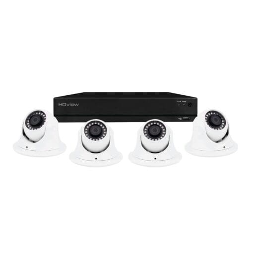 ESP 4CH 4MP 500GB 4 Dome Camera Kit - White 312736