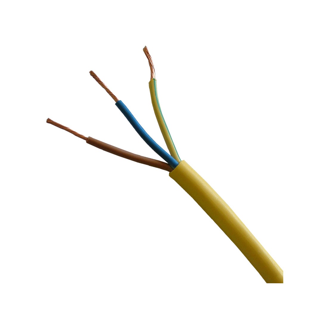 M 3183AG Arctic Grade - 1.5mm² - 3 Core - 1m - Yellow 125567