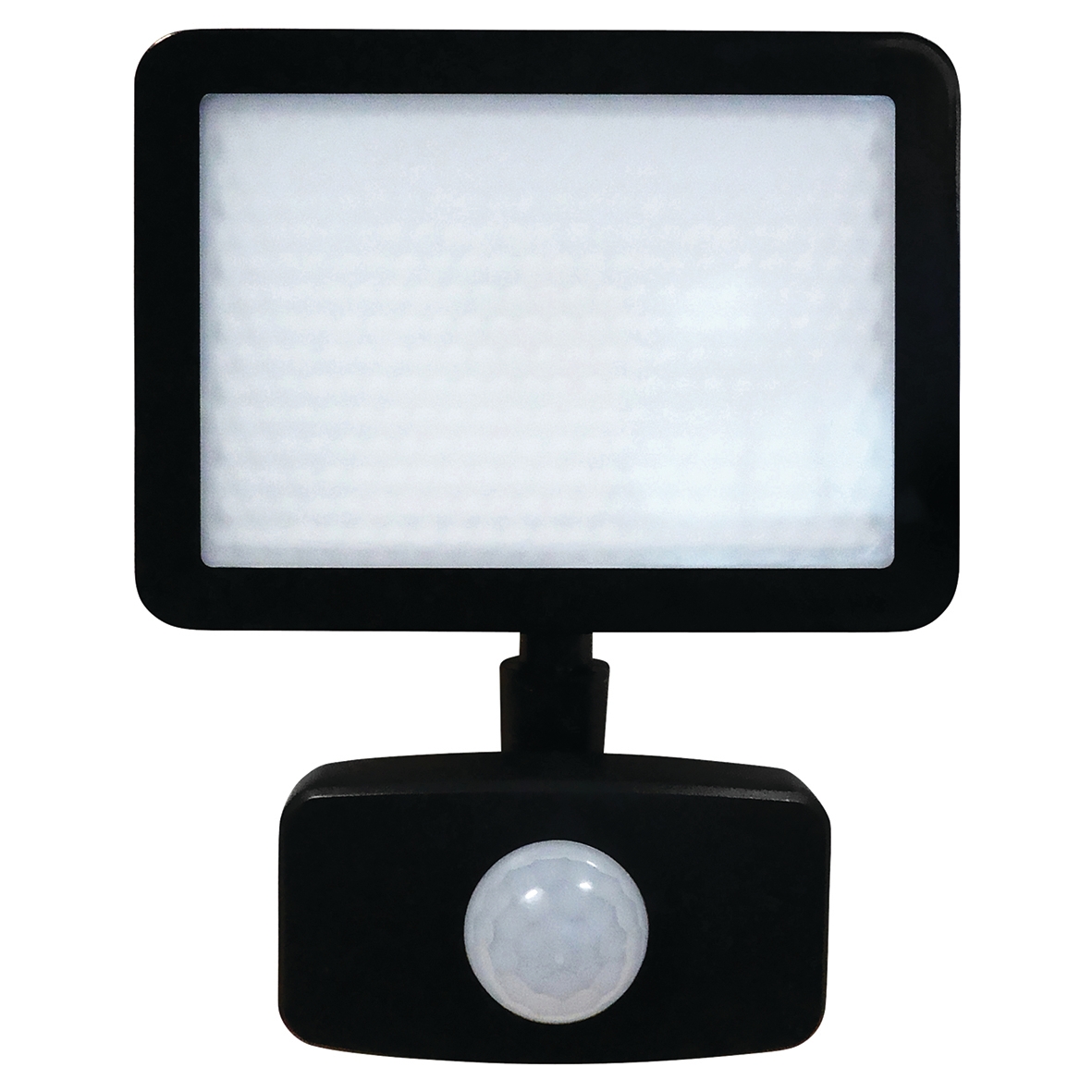 Eterna 20W LED Floodlight with PIR - IP44 - 4000K Cool White - Black 319413
