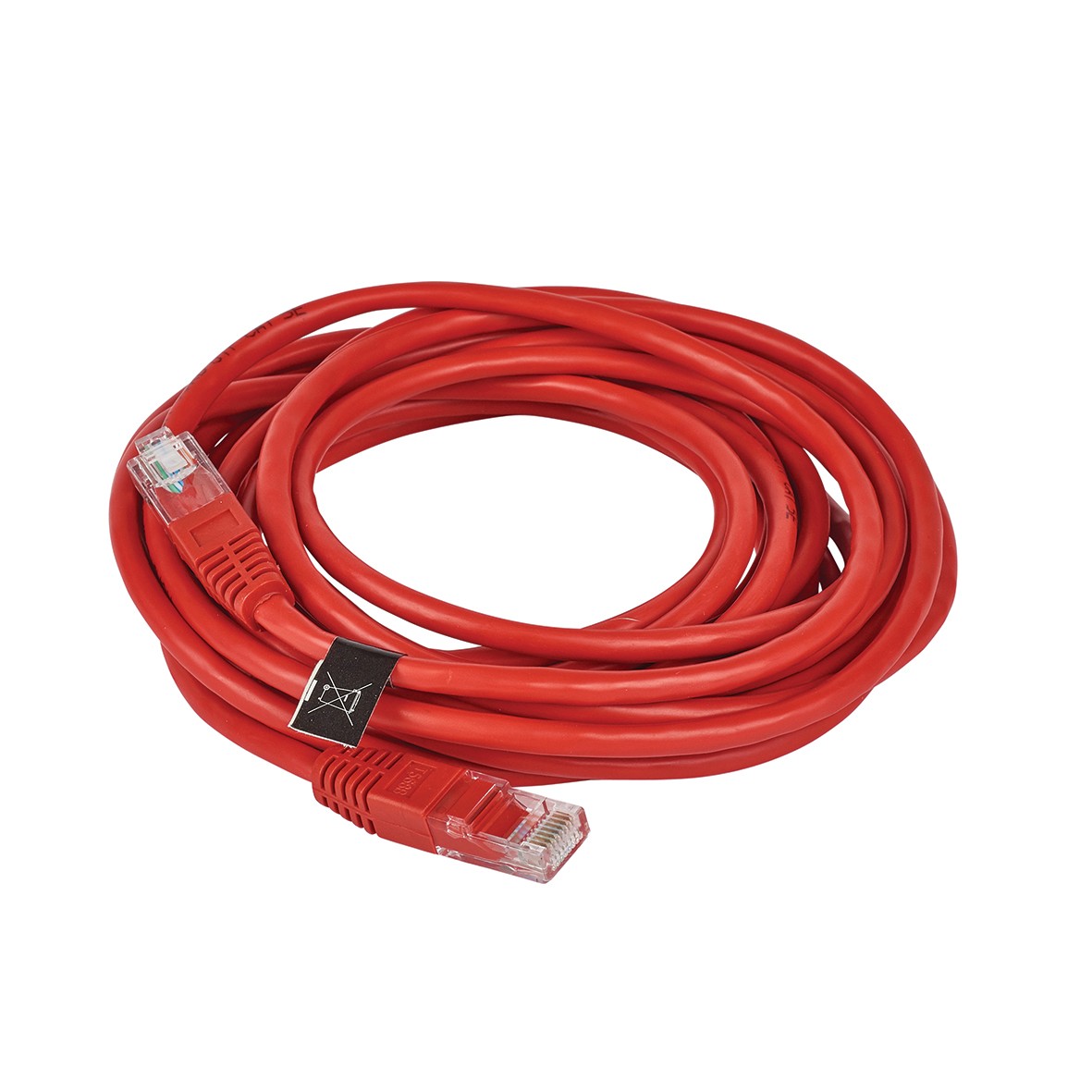 10x Cat 5 Patch Lead 5m Red 320148