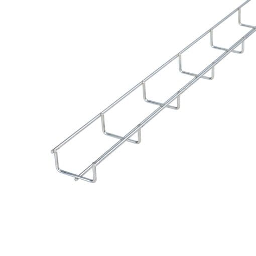 MK 3 Module Grid Front Plate - Brushed Stainless Steel 321112