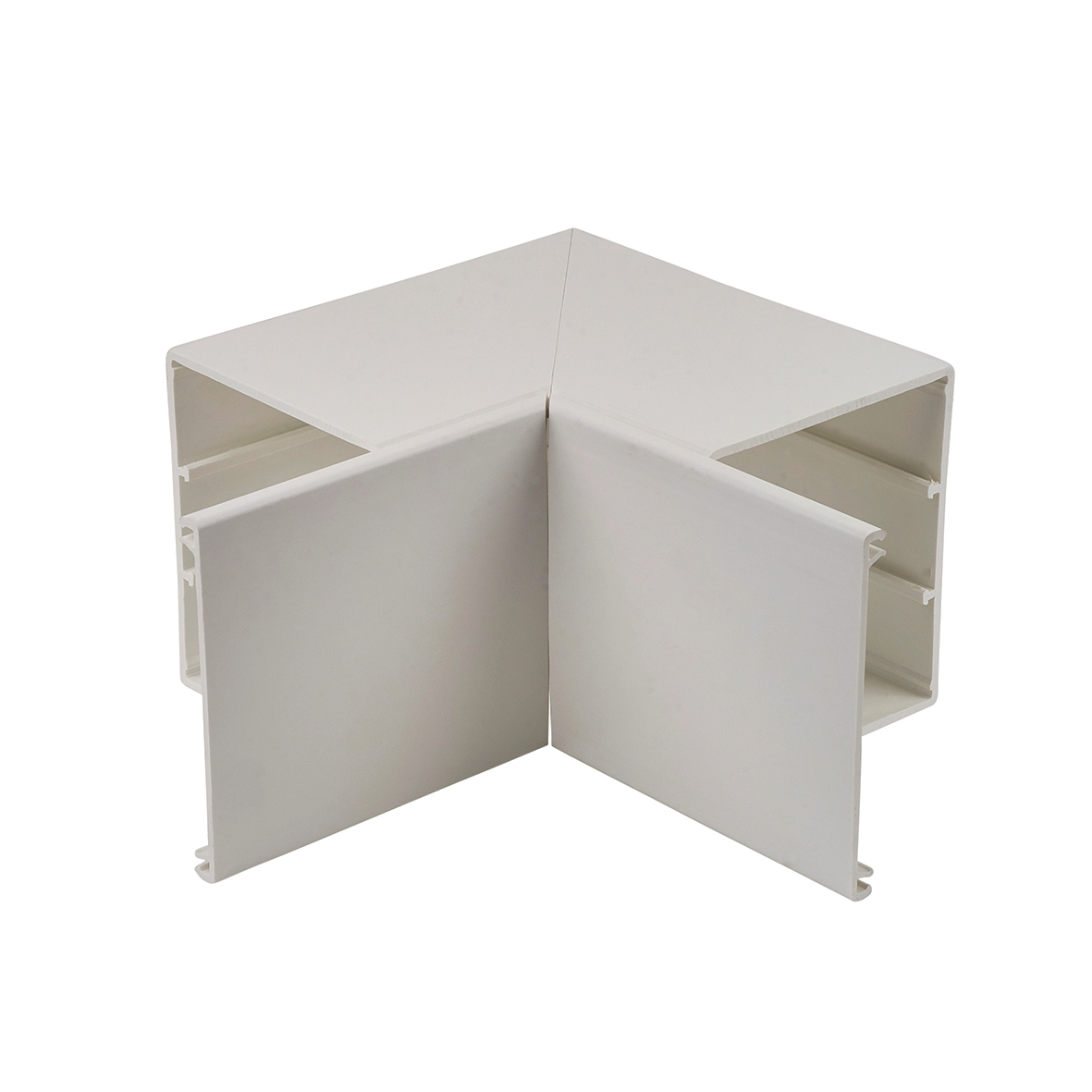 Univolt Maxi Trunking Internal Angle - 100 x 100mm - White 323766