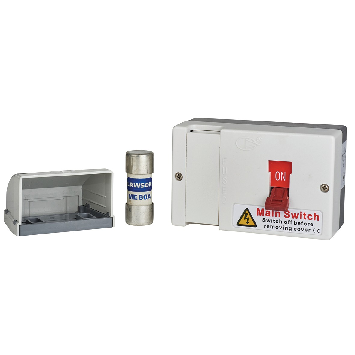 80A Double Pole Fused Switch 324279